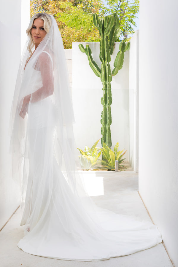 Fine Edge Tulle Veil